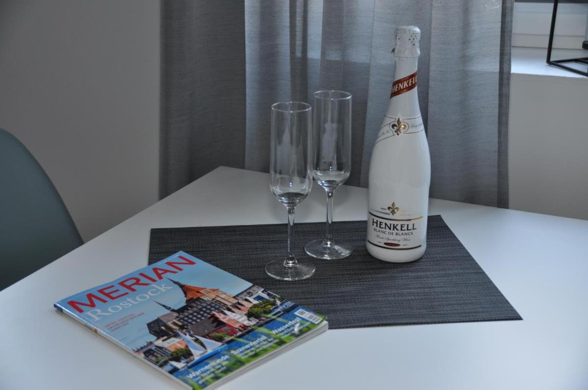 Baltische Rose Apartment Rostock Bagian luar foto